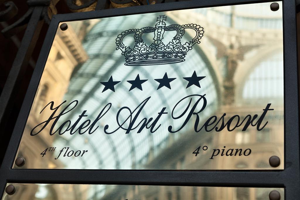 อาร์ต รีสอร์ต แกลเลอเรีย อุมแบร์โต Hotel เนเปิลส์ ภายนอก รูปภาพ